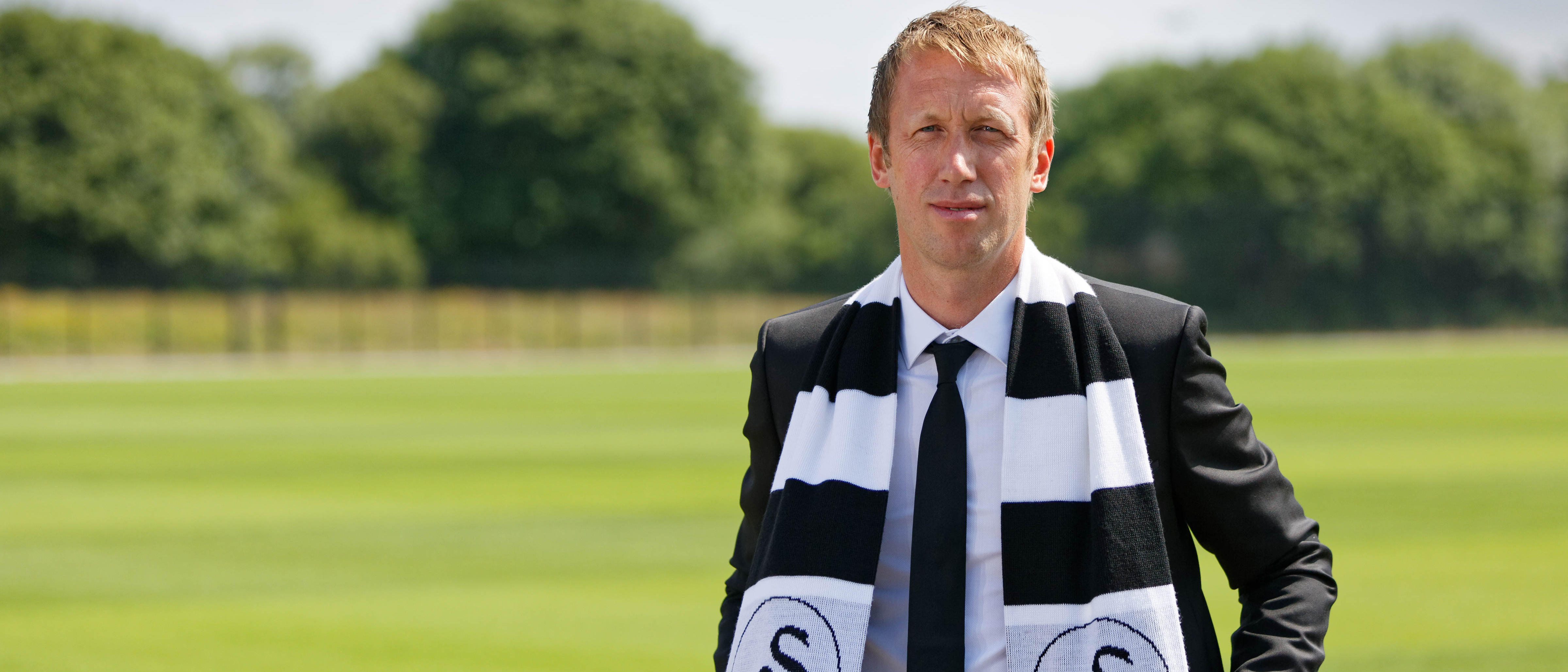 Gallery Graham Potter arrives in Swansea Swansea